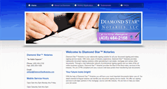 Desktop Screenshot of diamondstarnotaries.com